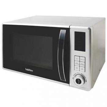 Microondas 23 L 800W Digital Plata con Grill