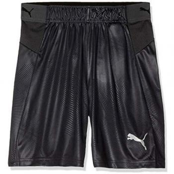 PUMA ftblNXT Graphic Shorts Jr Pantalones Cortos, Unisex niños, Negro