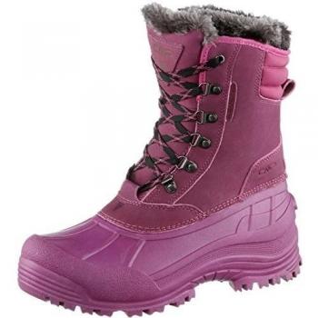 CMP Kinos Snow Wp - Zapatillas de senderismo de Caucho para mujer, rosa, 39