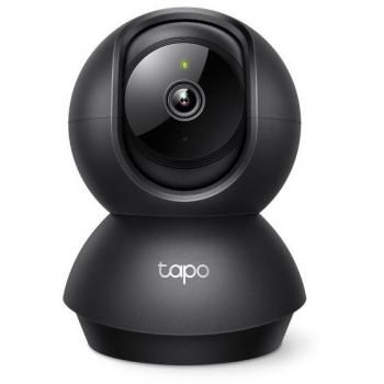 Cámara de seguridad IP interior TP-Link Tapo C211, WiFi, 3MP, visión nocturna, detección de personas, capacidad hasta 512GB, ángulo de visión horizontal 360°, vertical 114°