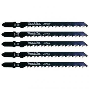 MAKITA A-85684 A-85684-BLister de 5 Hojas de calar hcs Corte rapido para Madera Clase t144d 6 DPP 75mm Dientes Tipo d
