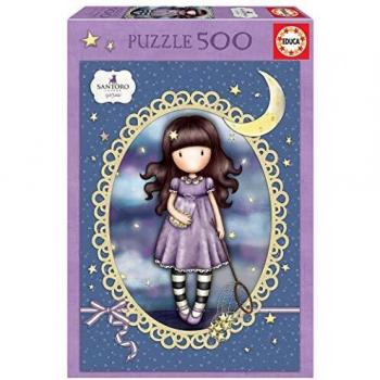 Educa - Santoro Gorjuss - Catch a Falling Star Puzzles, 500 Piezas, Multicolor, 17990
