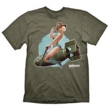 Wolfenstein T-Shirt Pinup Size M [Importación Alemana]