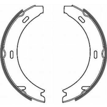 Juego de zapatas de freno de mano ABE CRM001ABE, características: incluye zapatas de freno para freno de estacionamiento, diseño específico para garantizar un ajuste perfecto, fabricadas con materiales de alta calidad para una mayor durabilidad