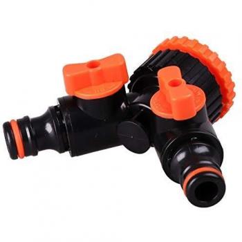 Válvula de paso triple Bradas BLACK LINE GW 1 / 3/4 para sistema de riego