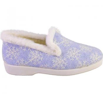 LARO LOLA155 Zapatillas de casa de mujer azul 623