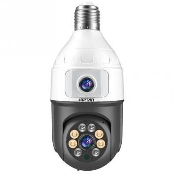 Cámara de Vigilancia Gun-Ball 4MP con Visión Nocturna IR-CUT, Detección Humana, Audio Bidireccional, Almacenamiento 128GB y Conectividad Wi-Fi/Ethernet