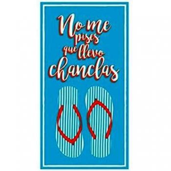 No Me Pises Que Llevo Chanclas microfiber beach towel