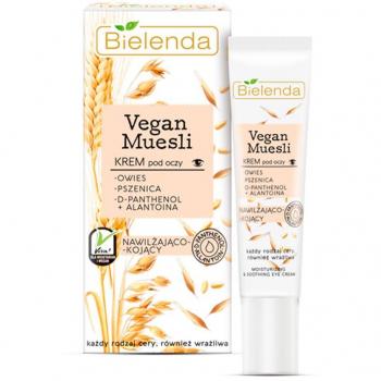 Contorno de Ojos Hidratante y Calmante con Muesli Vegano 15ml - Bielenda