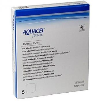 Medicación en Espuma Hidrofibra No Adhesiva 15x15 cm - 5 Piezas