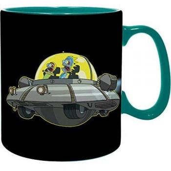 ABYstyle - Rick & Morty – Taza que cambia de color con calor – 460 ml – Astronave