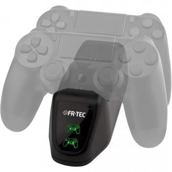 FR·TEC - Dual Charger, Cargador Mandos Doble Dualshock 4 - PS4