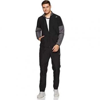 Reebok Te Woven Tracksuit Chándal, Hombre, Negro, S