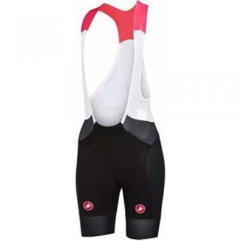 Castelli Culote Corto Con Tirantes Ciclismo Mujer 2018 Free Aero Negro-Negro