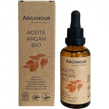 Aceite de Argán BIO 100% Puro. 50ml. ARGANOUR