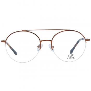 Gianfranco Ferre GFF0117 006 Men's Eyeglasses Brown Size 51 - Frame Only, Blue Light Block Available