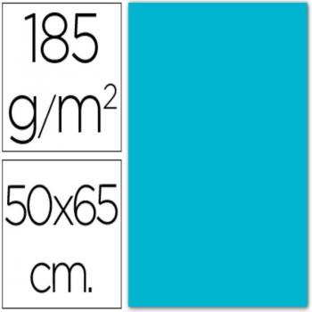 Cartulina Canson Iris Vivaldi Azul Turquesa 50 x 65 cm 185 g/m²