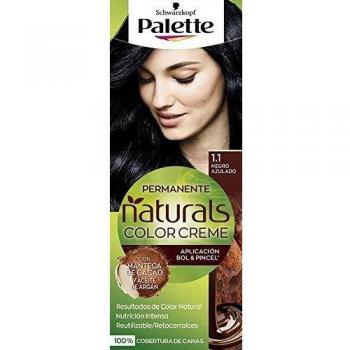 Schwarzkopf Palette Naturals Permanent Hair Color Kit 1.1 Bluish Black