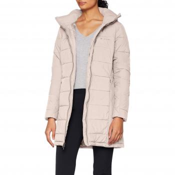 Columbia Cold Fighter Mid Jacket Chaqueta Larga, Mujer, Light Cloud, Talla L