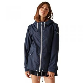 Regatta Women's Navy Bayletta II Waterproof Breathable Jacket - Size 18