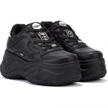 Deportivas de mujer con plataforma, cordones y material vegano - Blader One Vegan Nappa
