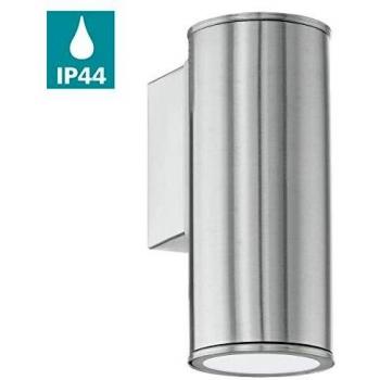 EGLO RIGA Outdoor wall lighting Acero inoxidable GU10 3 W LED - Iluminación al aire libre
