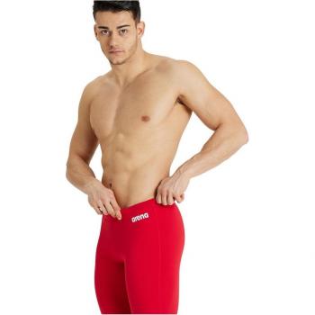 Bañador jammer de hombre Team Solid Arena rojo y blanco - 75