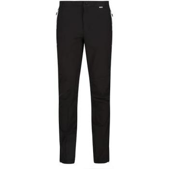 Regatta Men's Mountain III Active Stretch Water-Repellent Walking Trousers Black