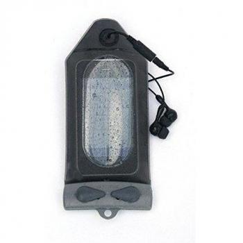 Aquapac 518 Funda estanca para iPod/MP3 con Pasa Cables Gris/Transparente