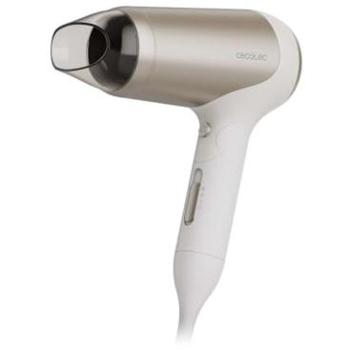 Secador de Pelo Plegable Cecotec IoniCare Power&Go Heaven 2400W, Motor DC, Tecnología Iónica Real, Compacto, Aire Frío, Incluye Difusor y Boquilla Concentradora