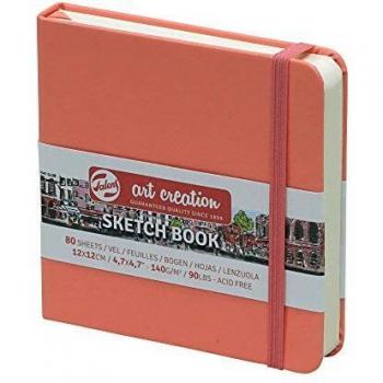 Cuaderno de Bocetos Corail 140 g/m² 80 Hojas - 12 x 12 cm