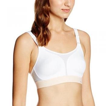 Triumph Triaction Extreme Lite Women's Sports Bra - White - Size 80A