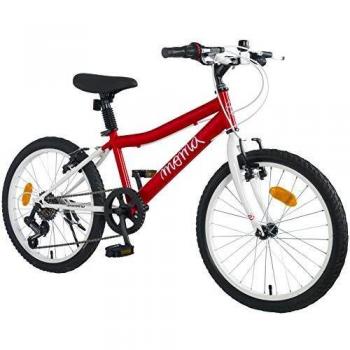 Moma Bikes Shimando 6V - Bicicleta Infantil 20, Rojo, Talla Única
