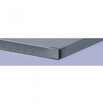 Banco de trabajo ANKE V con 5 cajones, dimensiones 2000x700x840mm, tablero universal color gris claro y azul enziano