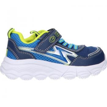 Zapatillas Deportivas Geox Spheritt Sin Cordones para Niña y Niño, Color Navy-Cielo, Talla 25
