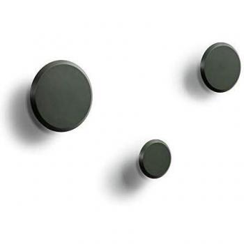 Kave Home - Set Nadua de 3 colgadores Verde