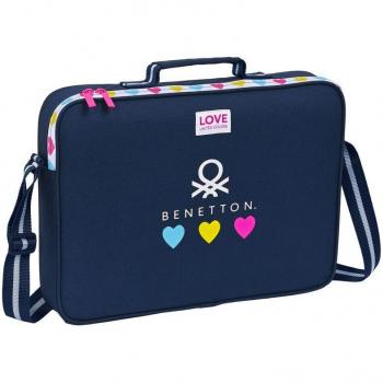 Cartera Extraescolares Benetton Love Safta