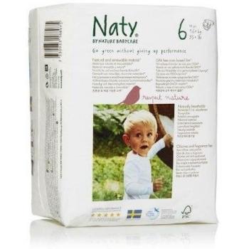 Naty By Nature Babycare - Pañales ecológicos - Talla 6