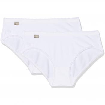 Playtex Cherish Cotton Mini X2 Braguita, Mujer, Blanco