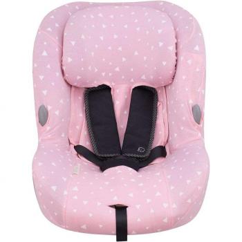 Funda para silla de coche JYOKO compatible con Bebe Confort Milofix Pink Sparkles