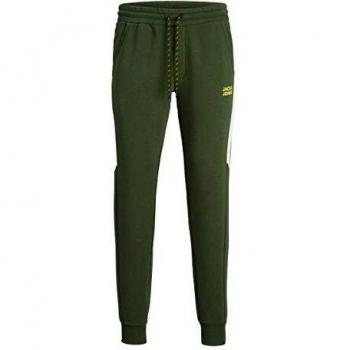 Jack & Jones JJIWILL JJPOUL Sweat Pant NB Pantaln Deportivo, Forest Night, M para Hombre