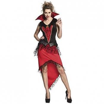 Boland 70502 - Disfraz para Adultos, Talla 44/46, Color Negro y Rojo