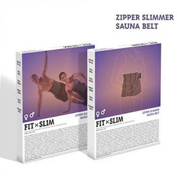 Faja Deportiva Zipper Slimmer Sauna Belt