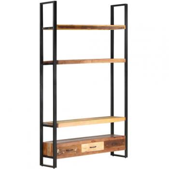 Reclaimed Solid Wood Bookshelf 46.5x11.8x78.7