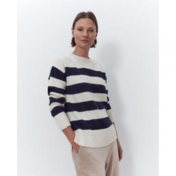 Jersey de punto de rayas mujer El Corte Inglés