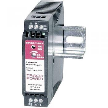 Fuente de alimentación TracoPower TPC 030-112 para carril DIN, 12 V DC, 2.2 A, 26 W, 1 salida