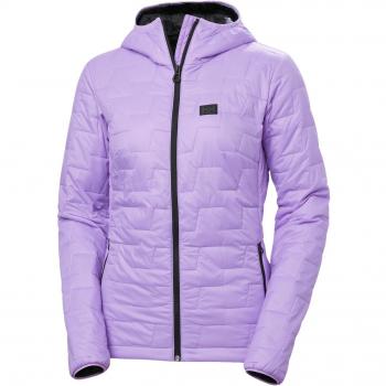 Helly Hansen Women's Purple Lifaloft Insulator Hooded Jacket