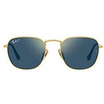 Ray-Ban Frank Titanium RB8157 9217T0 51mm Gold Square Sunglasses