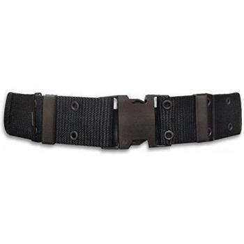 Albainox - 33682- Cinturon BARBARIC negro nylon 120x5.7. - Herramienta para Caza, Pesca, Camping, Outdoor, Supervivencia y Bushcraft
