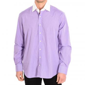 Camisa manga larga cuello solapa cierre a botones BOATING1 hombre